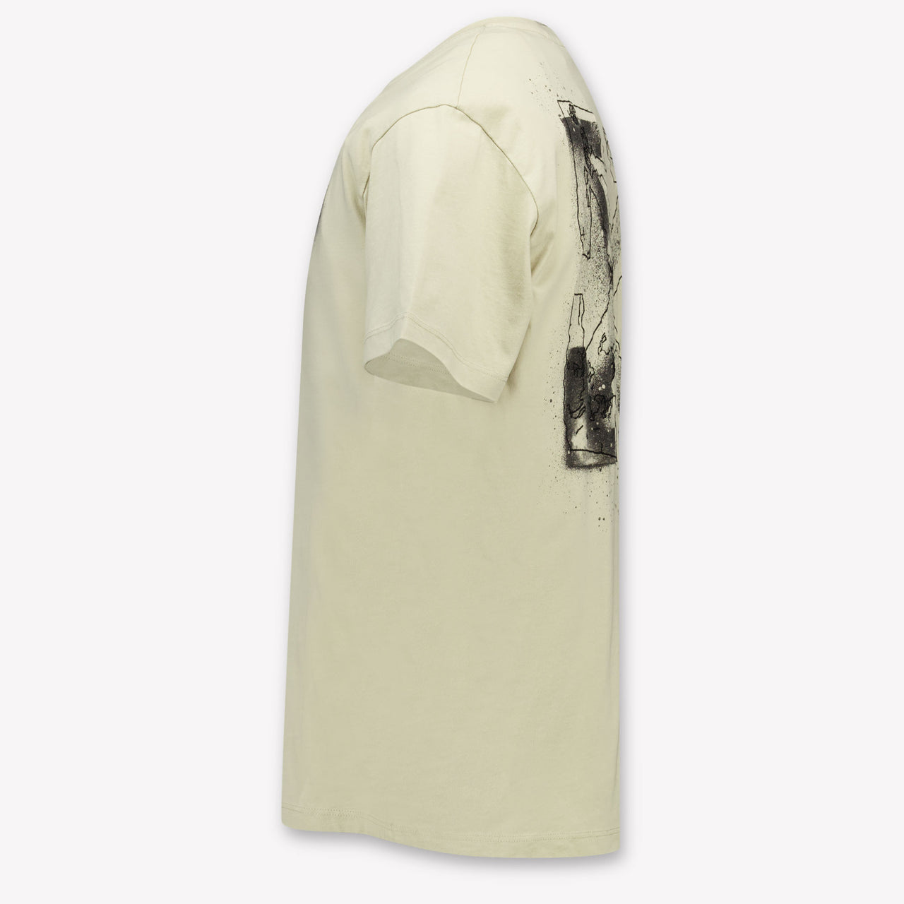 Off-White Kinder Jongens T-Shirt In Beige