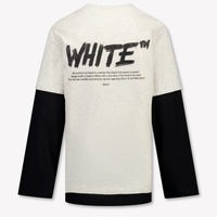 Off-White Kids Boys T-Shirt In Gray