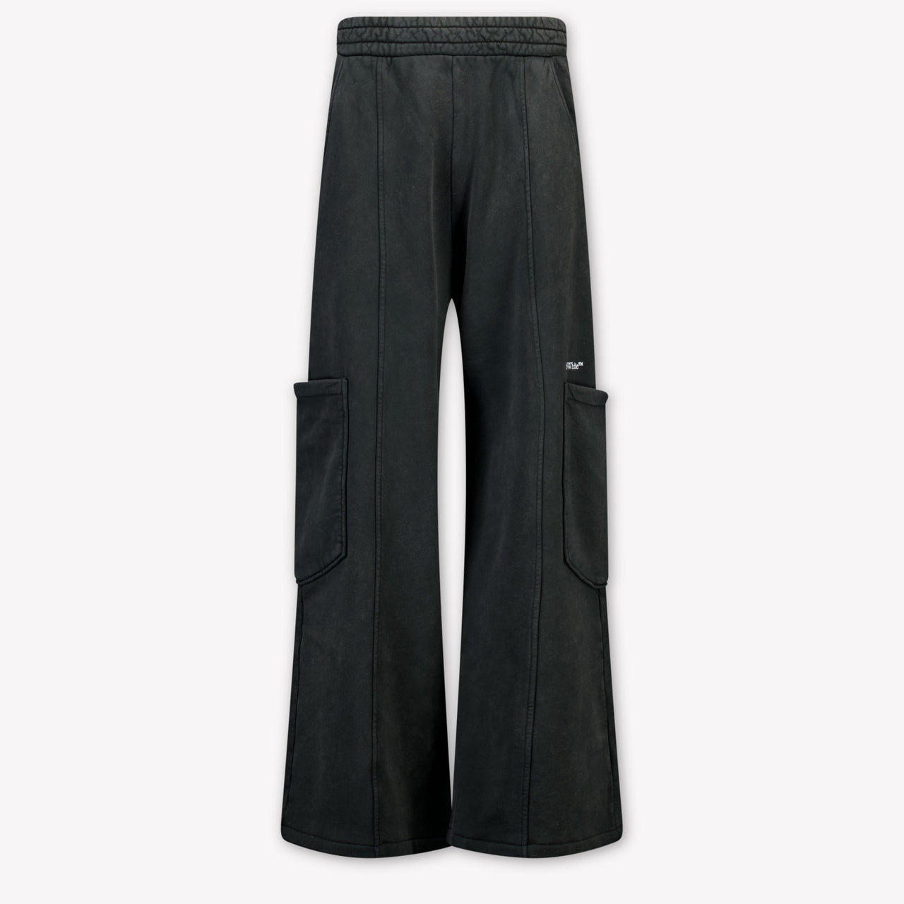 Off-White Kids Boys Pants In Black