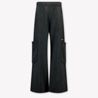 Off-White Kids Boys Pants In Black