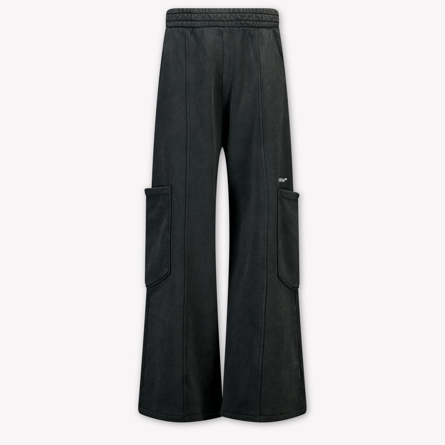 Off-White Kids Boys Pants In Black