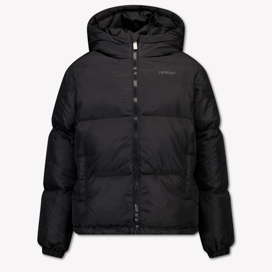Off-White Boys Winter Jacket in Black