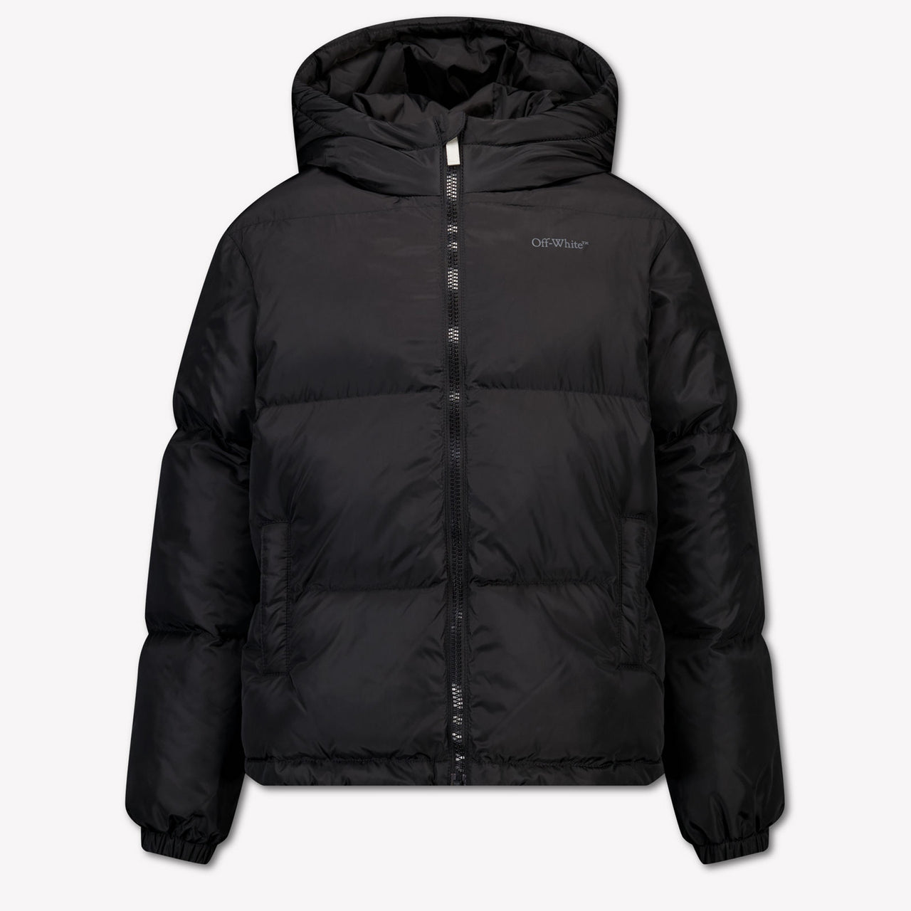 Off-White Kids Boys Jackets In Black