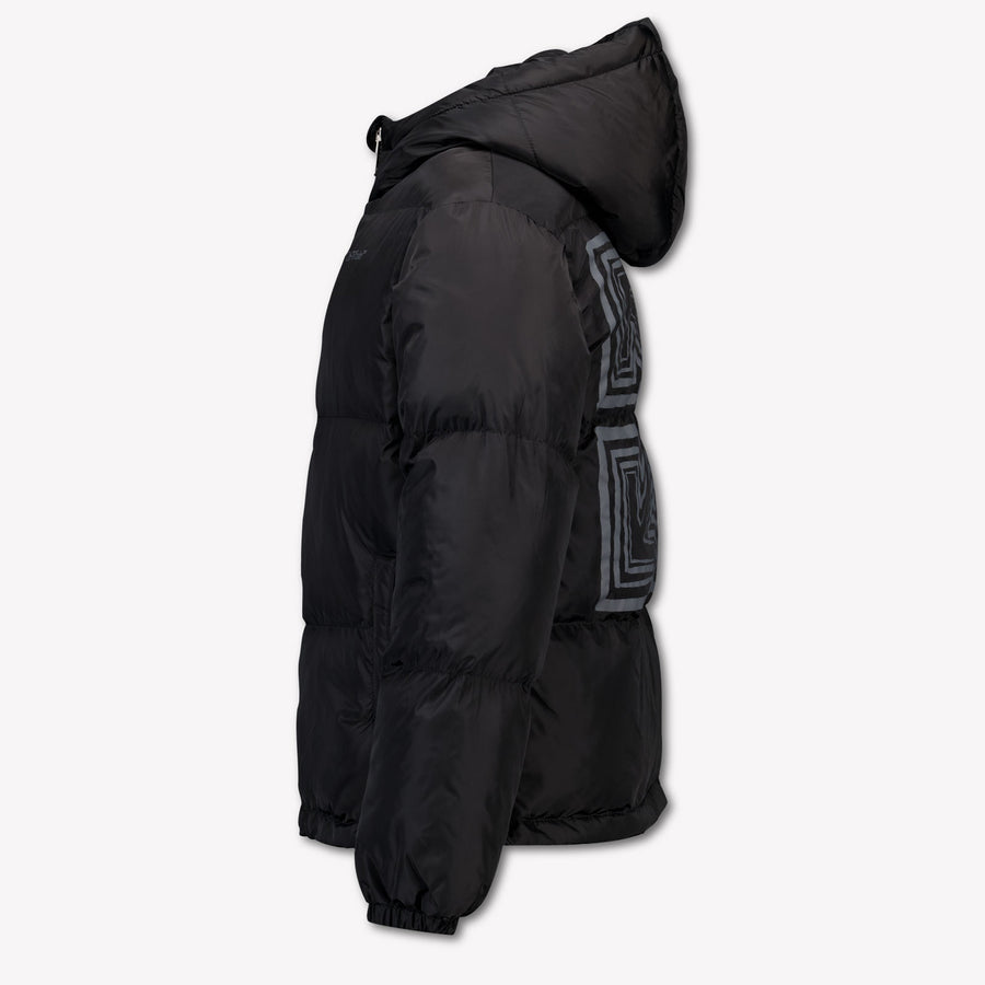 Off-White Kids Boys Jackets In Black