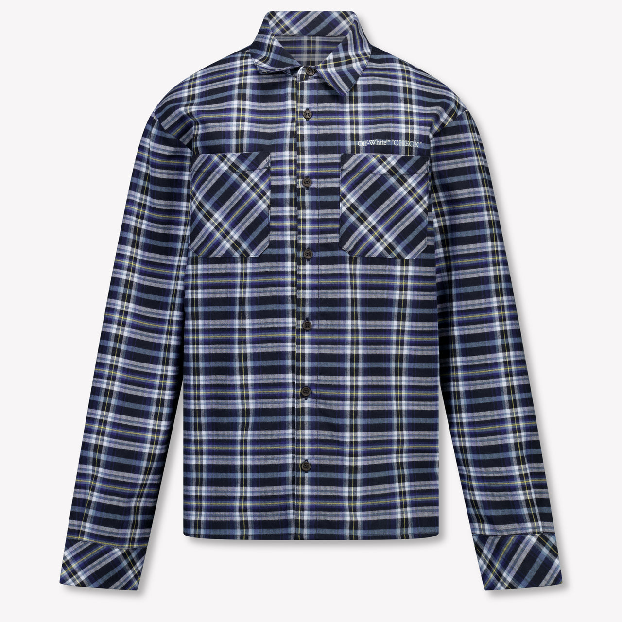 Off-White Kids Boys Blouse In Navy