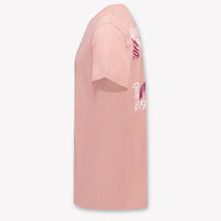 Off-White Kinder Meisjes T-Shirt In Licht Roze