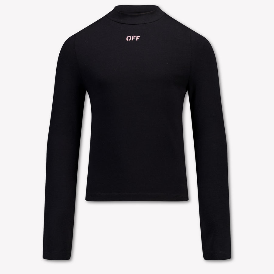 Off-White Kids Girls T-Shirt In Black