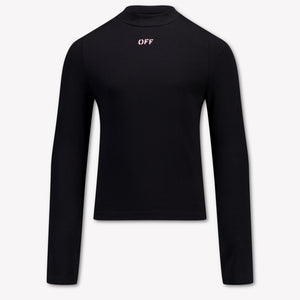 Off-White Kids Girls T-Shirt In Black