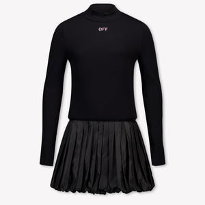 Off-White Girls Dress in Black