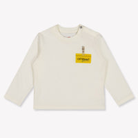 Off-White Baby Boys T-Shirt in Off-White