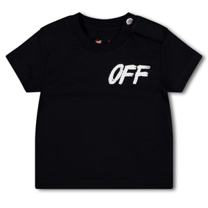 Off-White Baby Boys T-Shirt In Black
