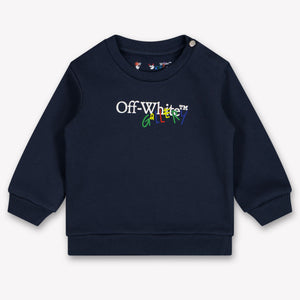 Off-White Baby Boys Sweater in Navy