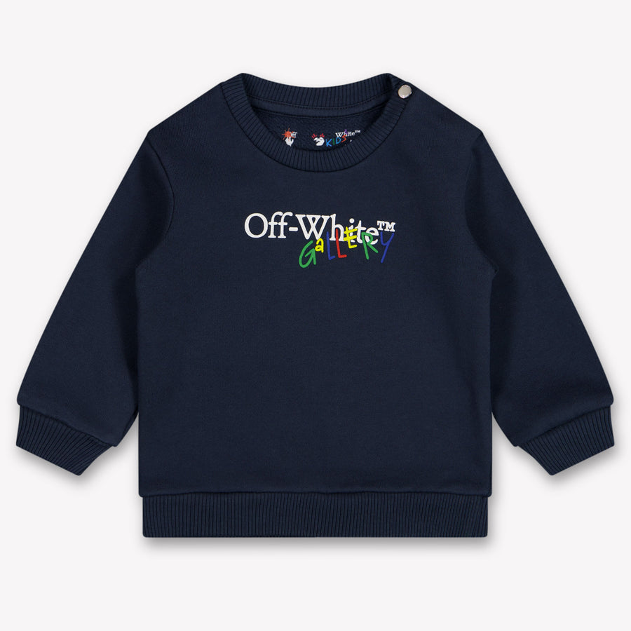 Off-White Baby Boys Sweater in Navy