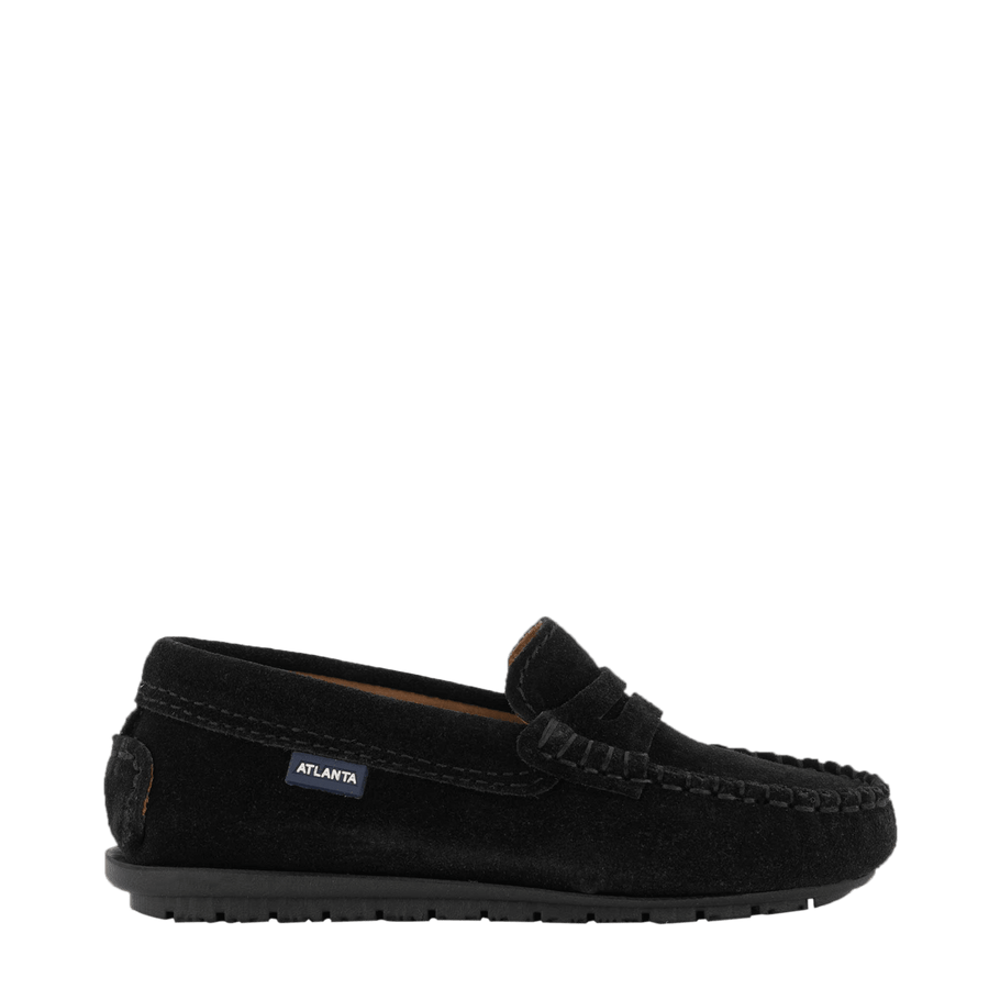 Atlanta Mocassin Unisex Kids Shoes Black
