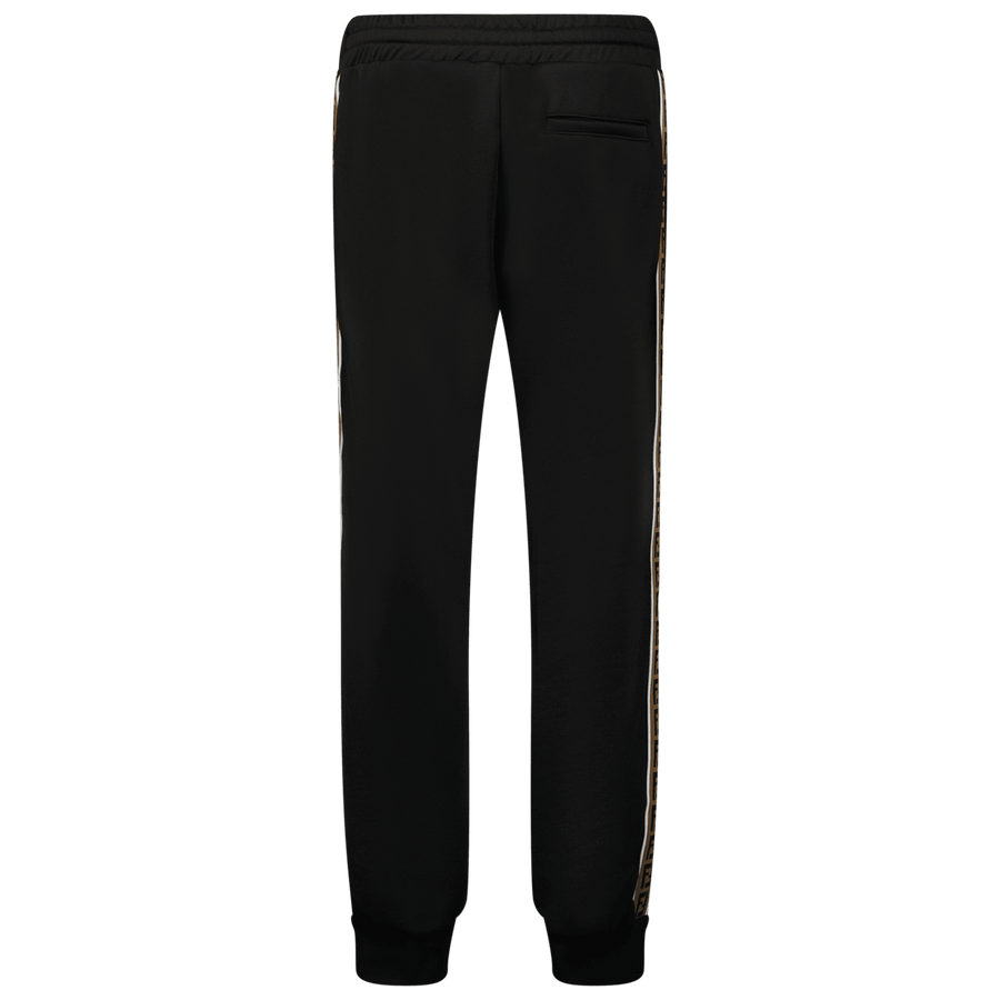 Fendi Kinder Unisex Broek Zwart