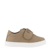 Fendi Kinder Unisex Sneakers Beige