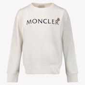 Moncler Kinder Jongens Trui In Wit