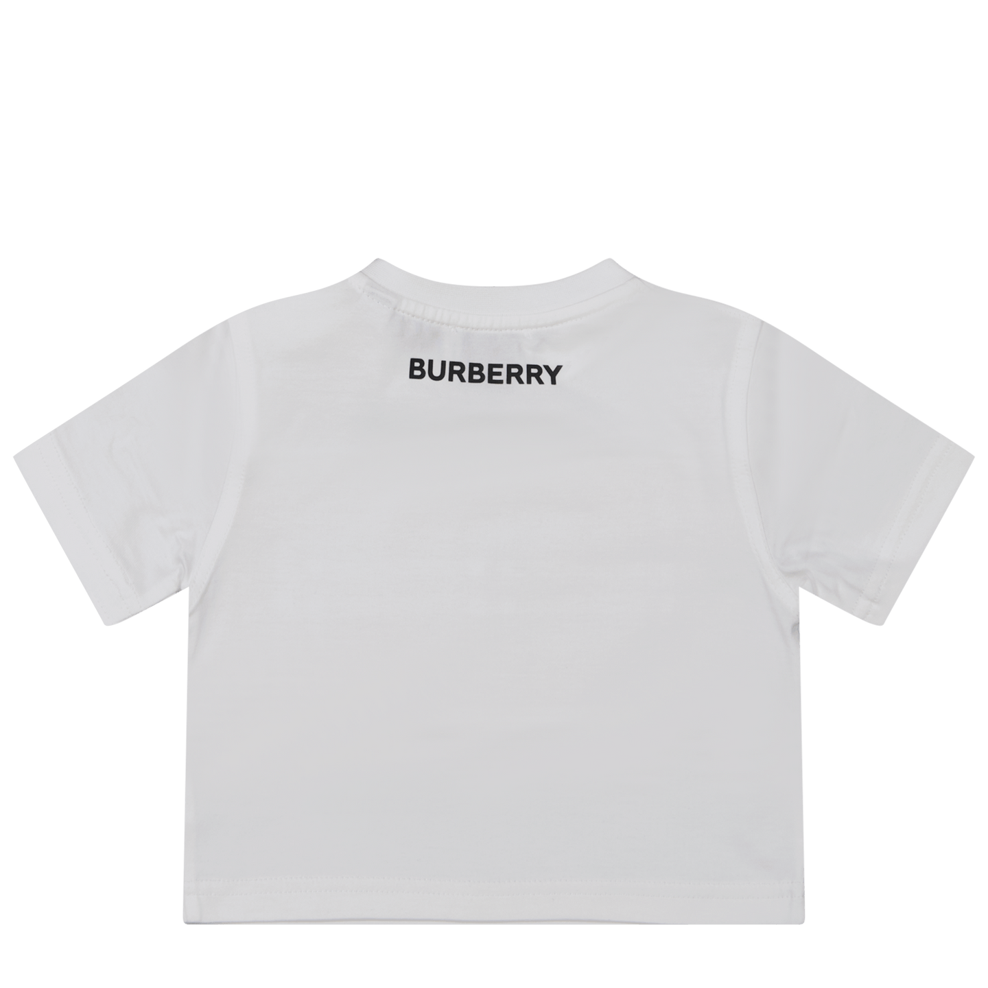 Burberry Baby Jongens T-Shirt Wit 6 mnd