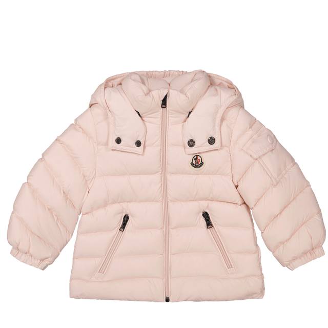 Moncler Baby Meisjes Jas Licht Roze 3/6