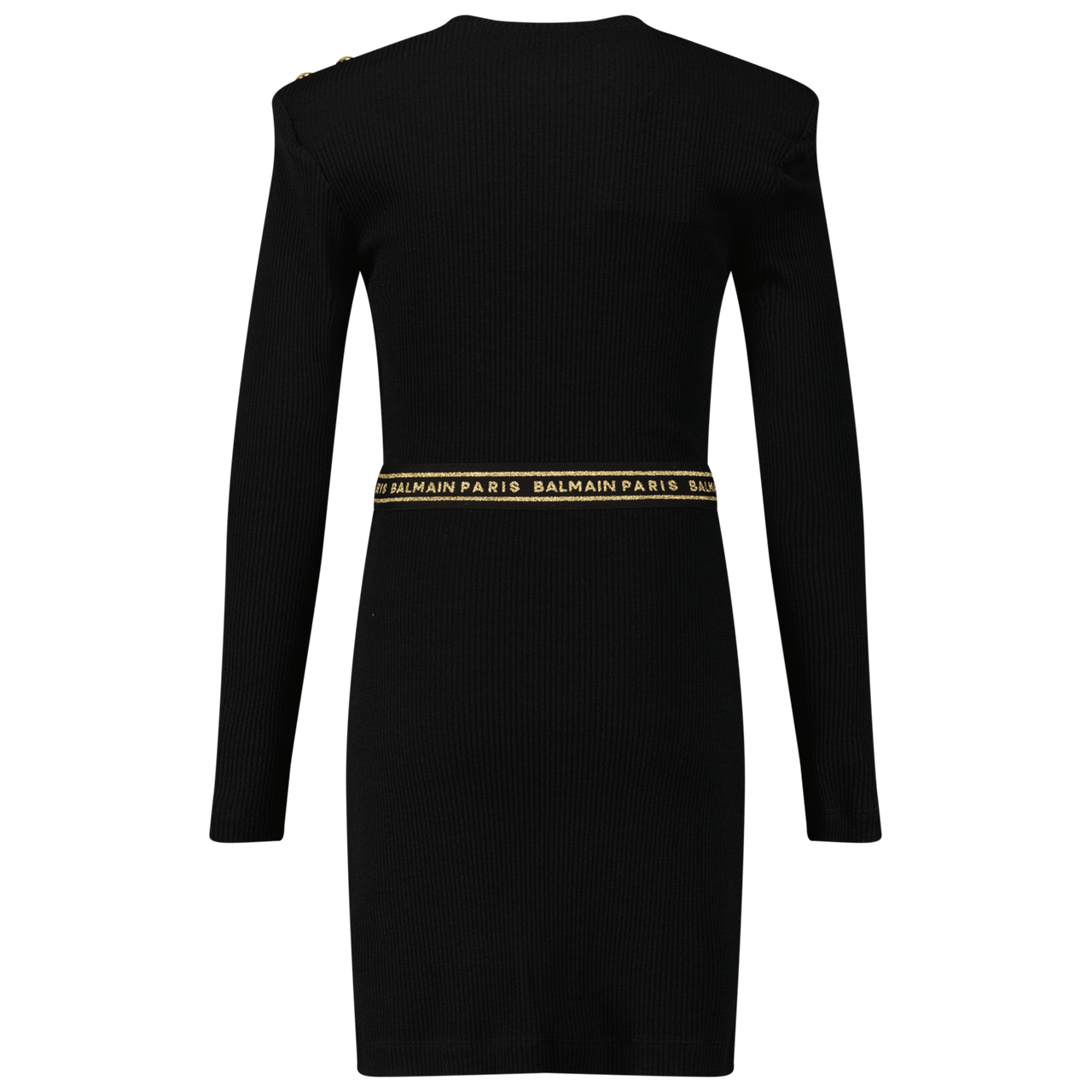 Balmain Kinder Meisjes Jurk Zwart