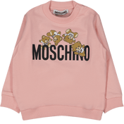 Moschino Baby Girls Sweater Light Pink