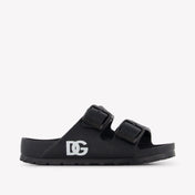 Dolce & Gabbana Boys Flipflops In Black