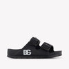 Dolce & Gabbana Jongens Slippers In Zwart