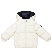 Moncler Baby Jongens Jas Off White