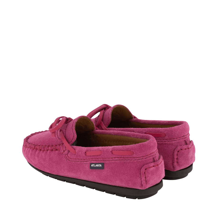 Atlanta Mocassin Kinder Meisjes Schoenen Fuchsia