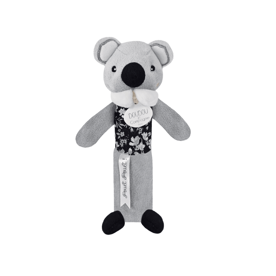 Doudou Et Compagnie Baby Pouet Grijs