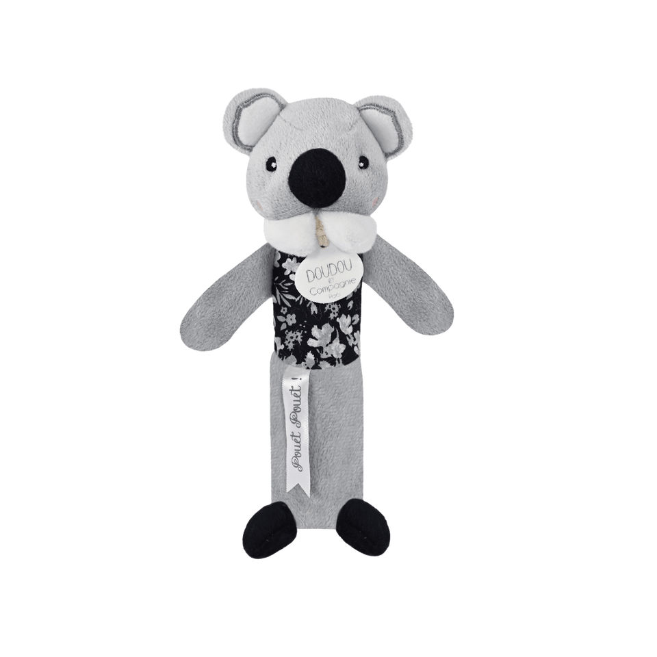 Doudou et Compagnie Baby Pouet Grijs ONE