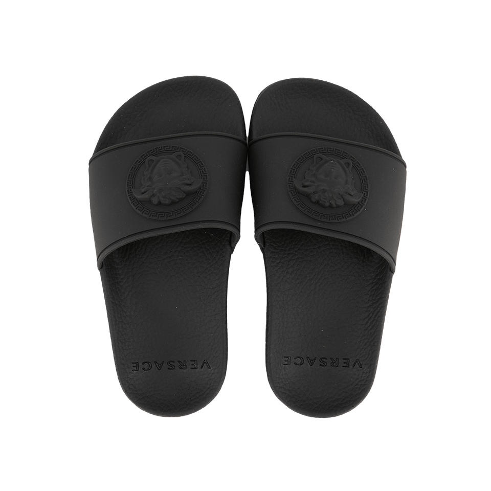 Versace Kinder Unisex Slippers Zwart