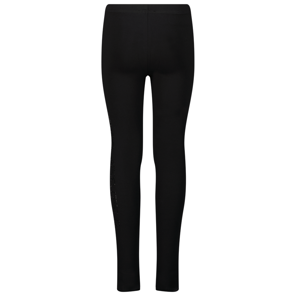 Versace Kinder Meisjes Legging Zwart