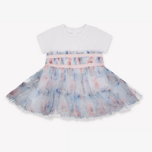 Guess Baby Meisjes Jurk In Wit