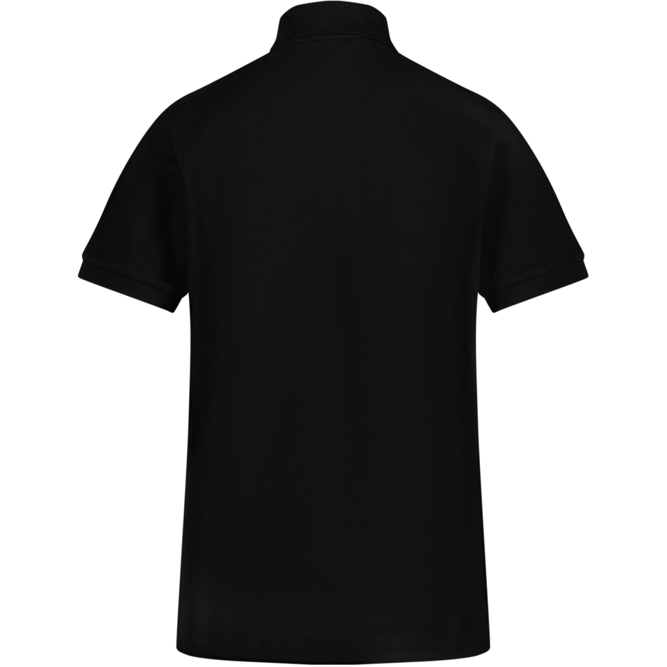 Stone Island Kinder Jongens Polo Zwart