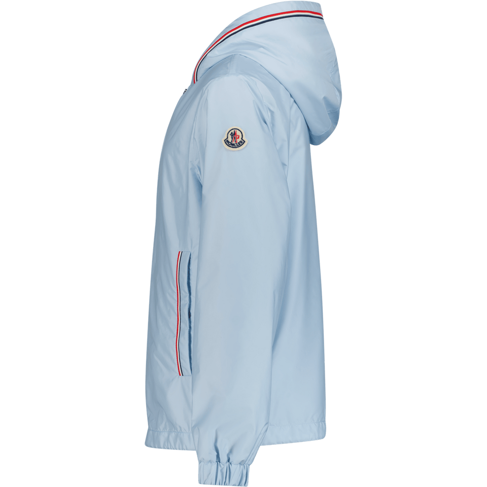 Moncler Kinder Jongens Jas Licht Blauw