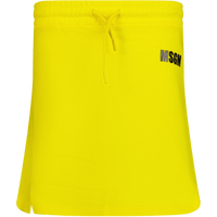 MSGM Kinder Rokje Geel 4Y