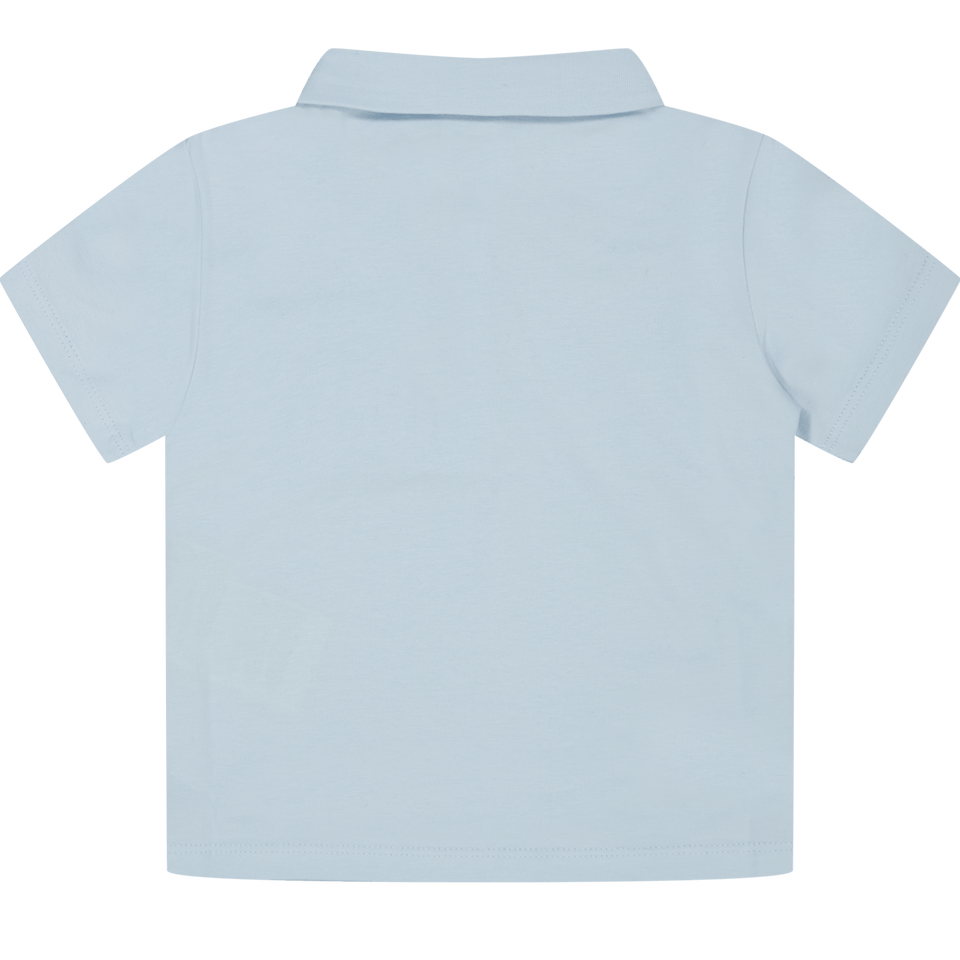 Fendi Baby Jongens Polo Licht Blauw