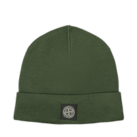 Stone Island Kinder Jongens Muts Olijf Groen 4Y