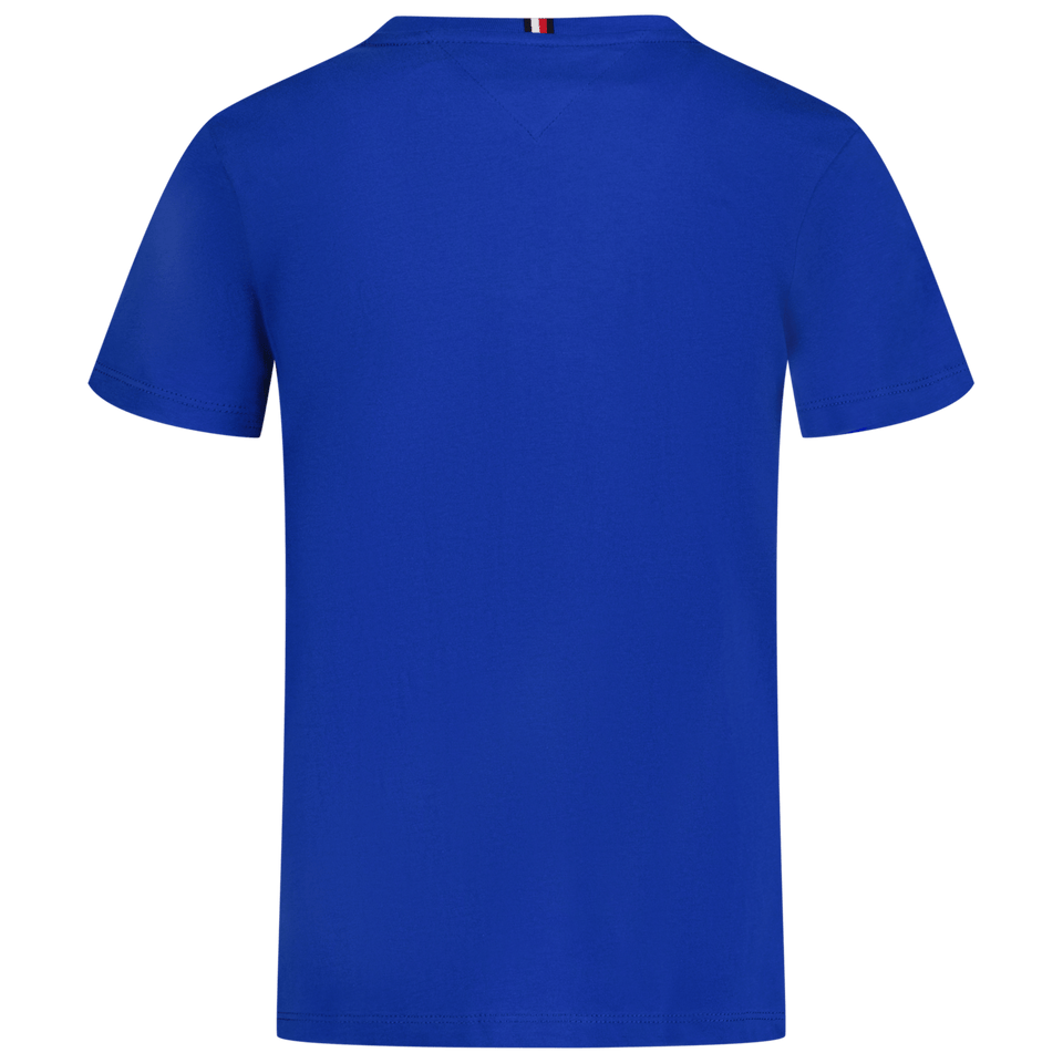 Tommy Hilfiger Kinder Jongens T-Shirt Cobalt Blauw