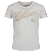 Tommy Hilfiger Kids Girls T-Shirt White
