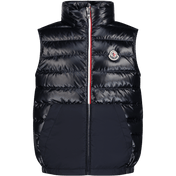 Moncler Kids Boys Bodywarmer Navy