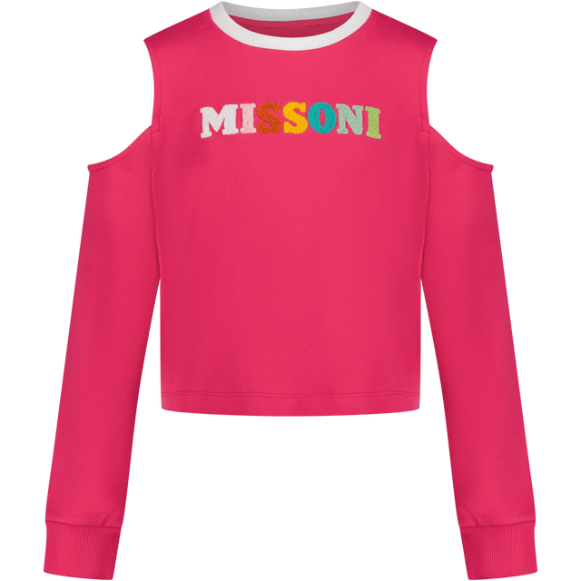 Missoni Kinder Meisjes Trui Fuchsia 4Y