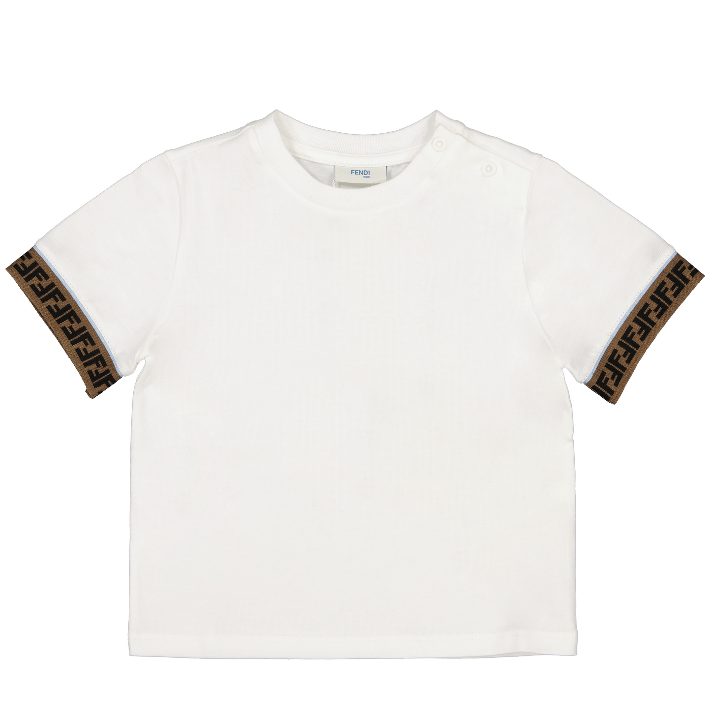 Fendi Baby Unisex T-Shirt Wit 3 mnd