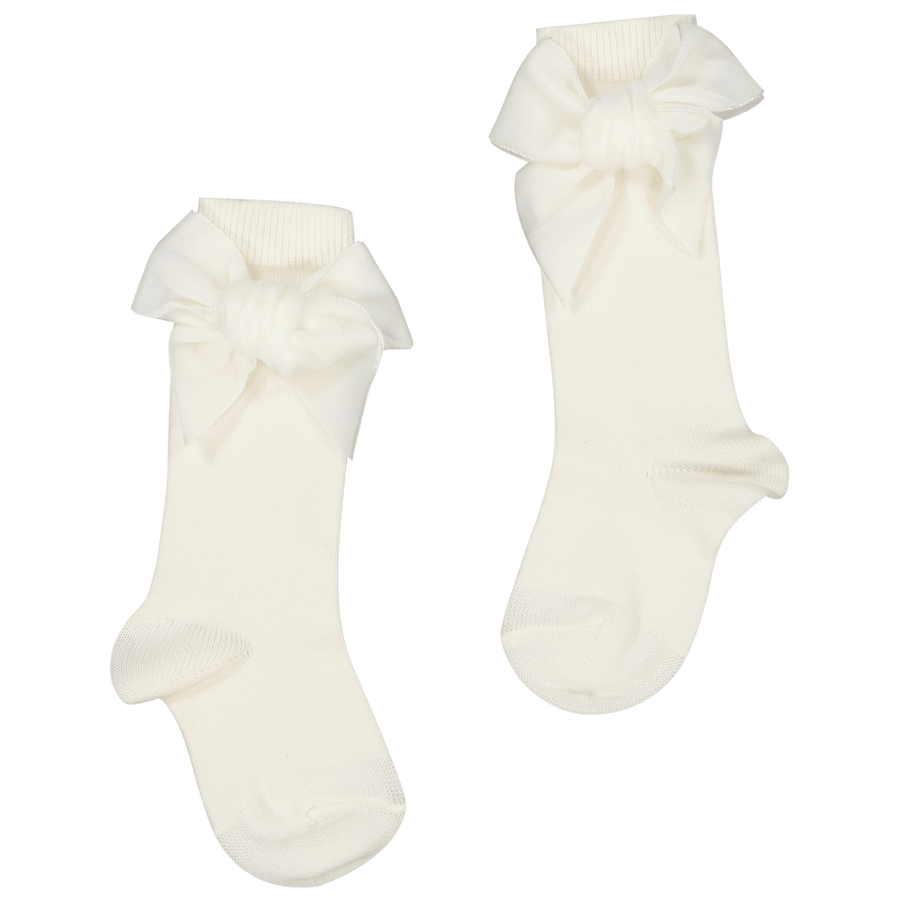Condor Baby Girls Sock Off-White