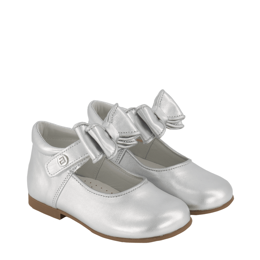 Andanines Girls Shoes Silver