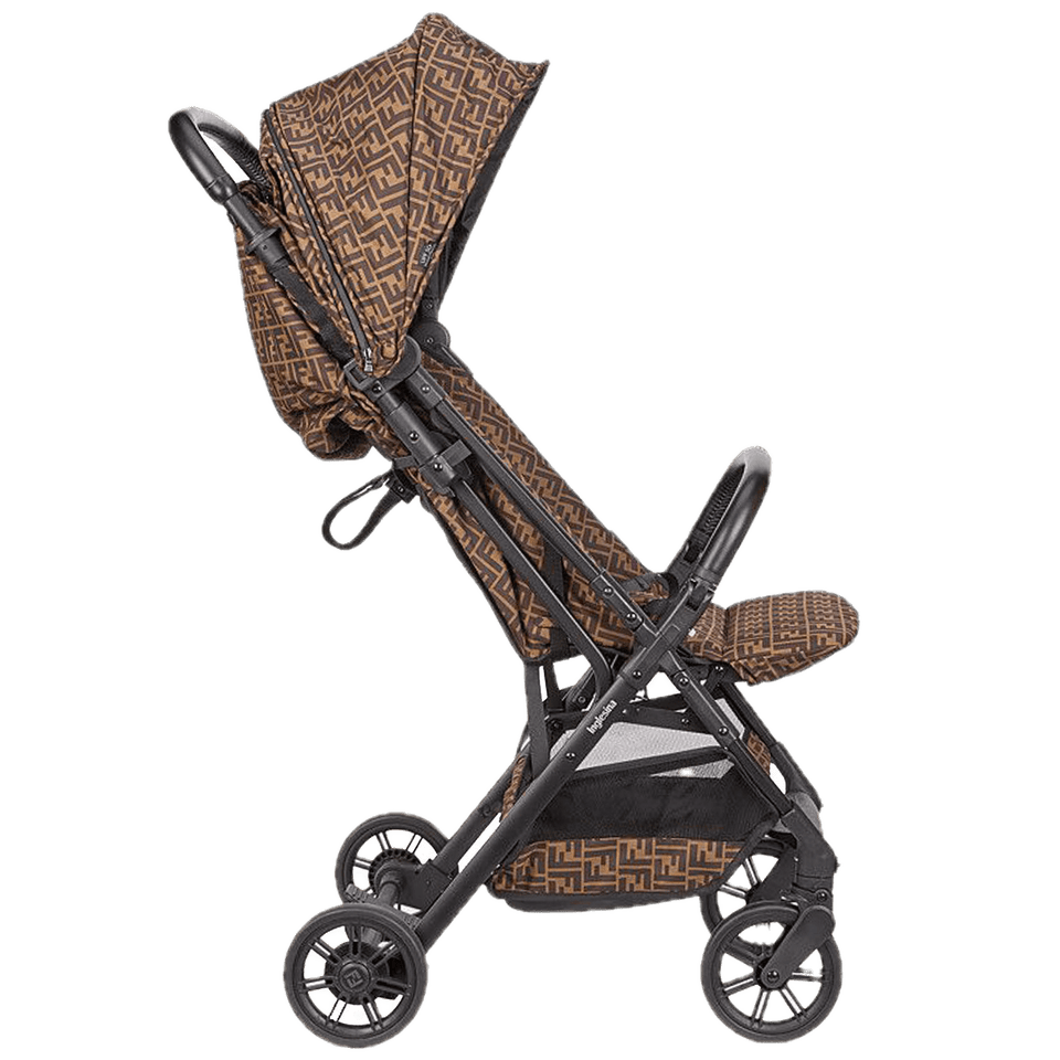 Fendi Cabinstroller Buggy In Bruin