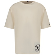 Tommy Hilfiger Kids Boys T-Shirt Off White