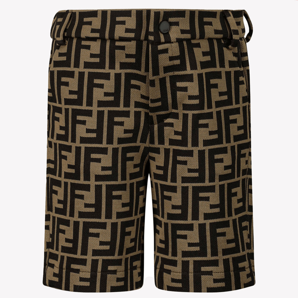 Fendi Baby guys Shorts In Brown