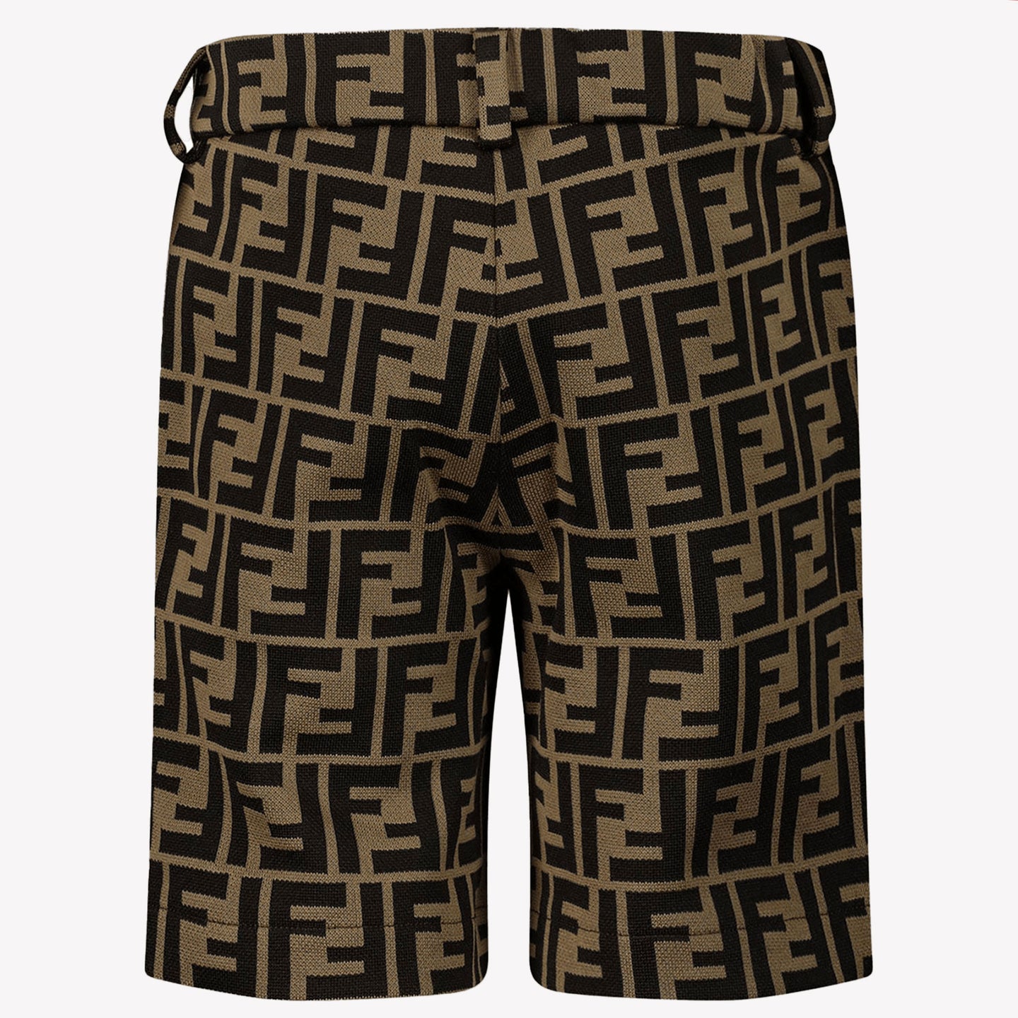 Fendi Baby Jongens Shorts In Bruin